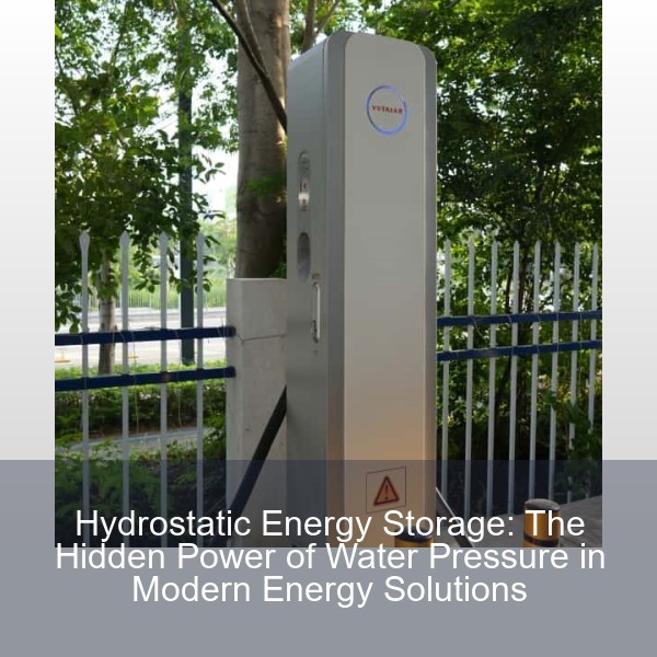 Hydrostatic Energy Storage: The Hidden Power of Water Pressure in Modern Energy Solutions